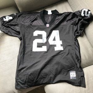 Reebok  nfl authentic Charles Woodson raiders